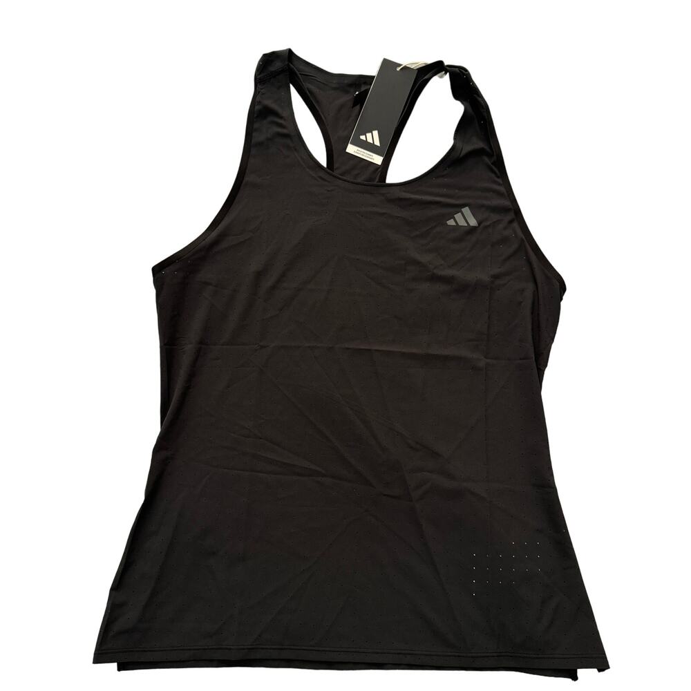 Woman Running Tank Top Black Medium